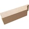 Ekena Millwork 4in. W x 4in. H x 16in. L Moab Woodgrain TimberThane Rafter Tail, Primed Tan RFTUR04X04X16MOARCPR - alternate 4